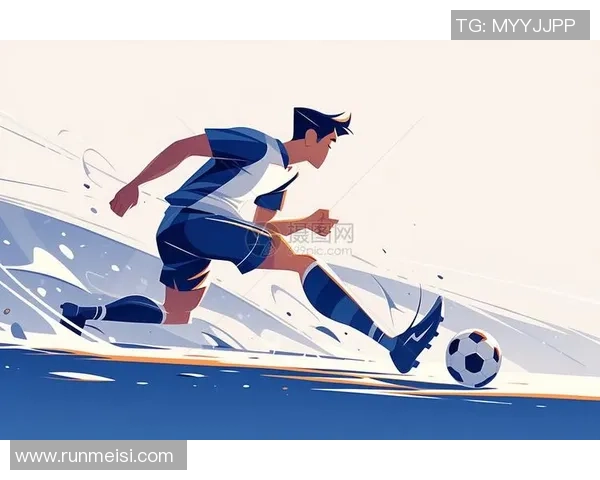 足球明星背影插画展现运动员坚毅精神与无限魅力的艺术作品